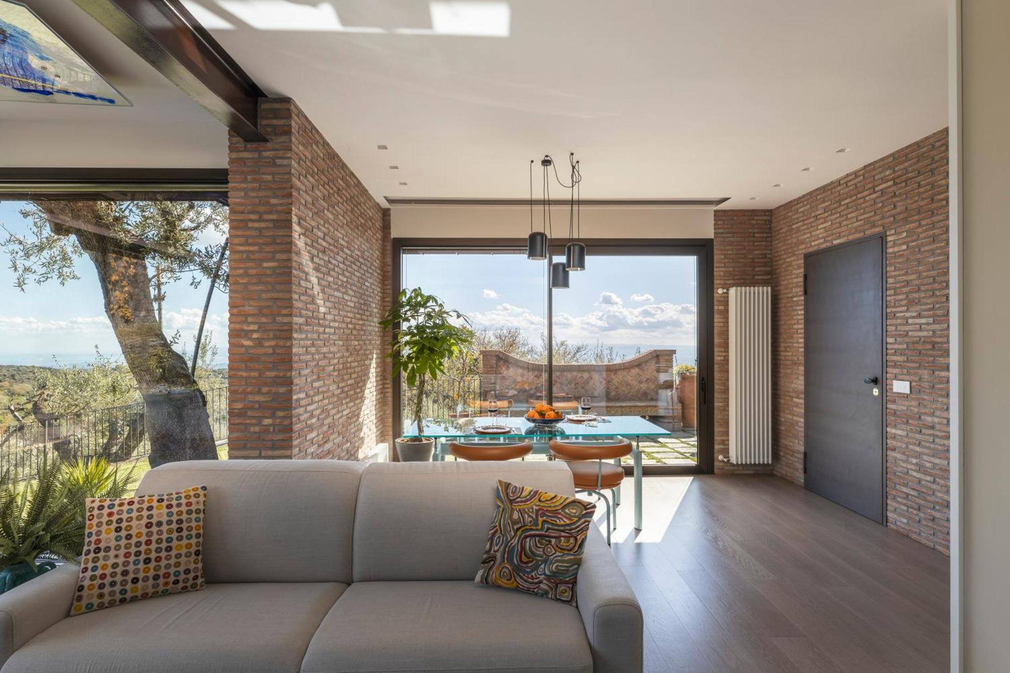 Scialaj Villa Di Lusso Sull'Etna Con Piscina E Vista Mare Ragalna Εξωτερικό φωτογραφία