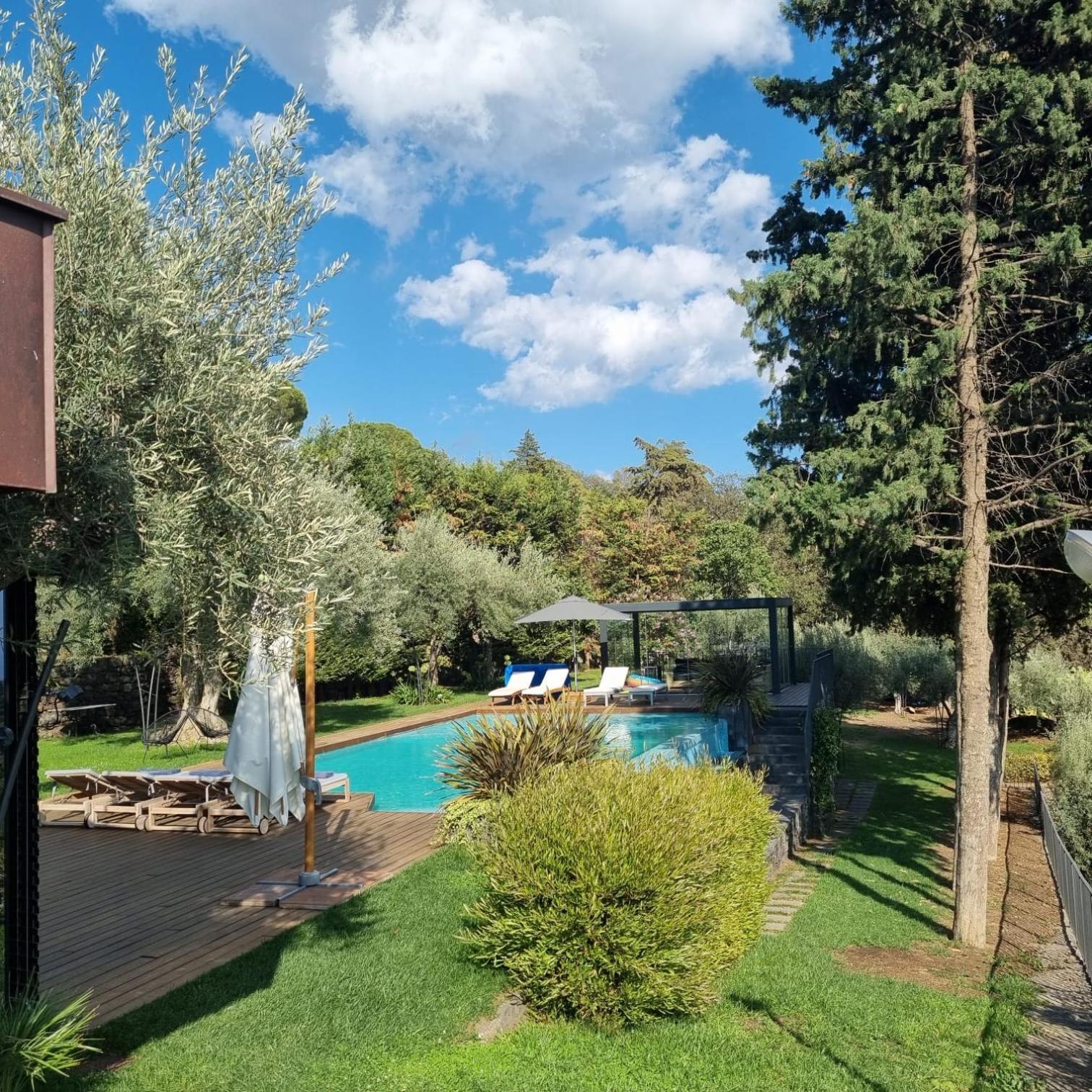 Scialaj Villa Di Lusso Sull'Etna Con Piscina E Vista Mare Ragalna Εξωτερικό φωτογραφία