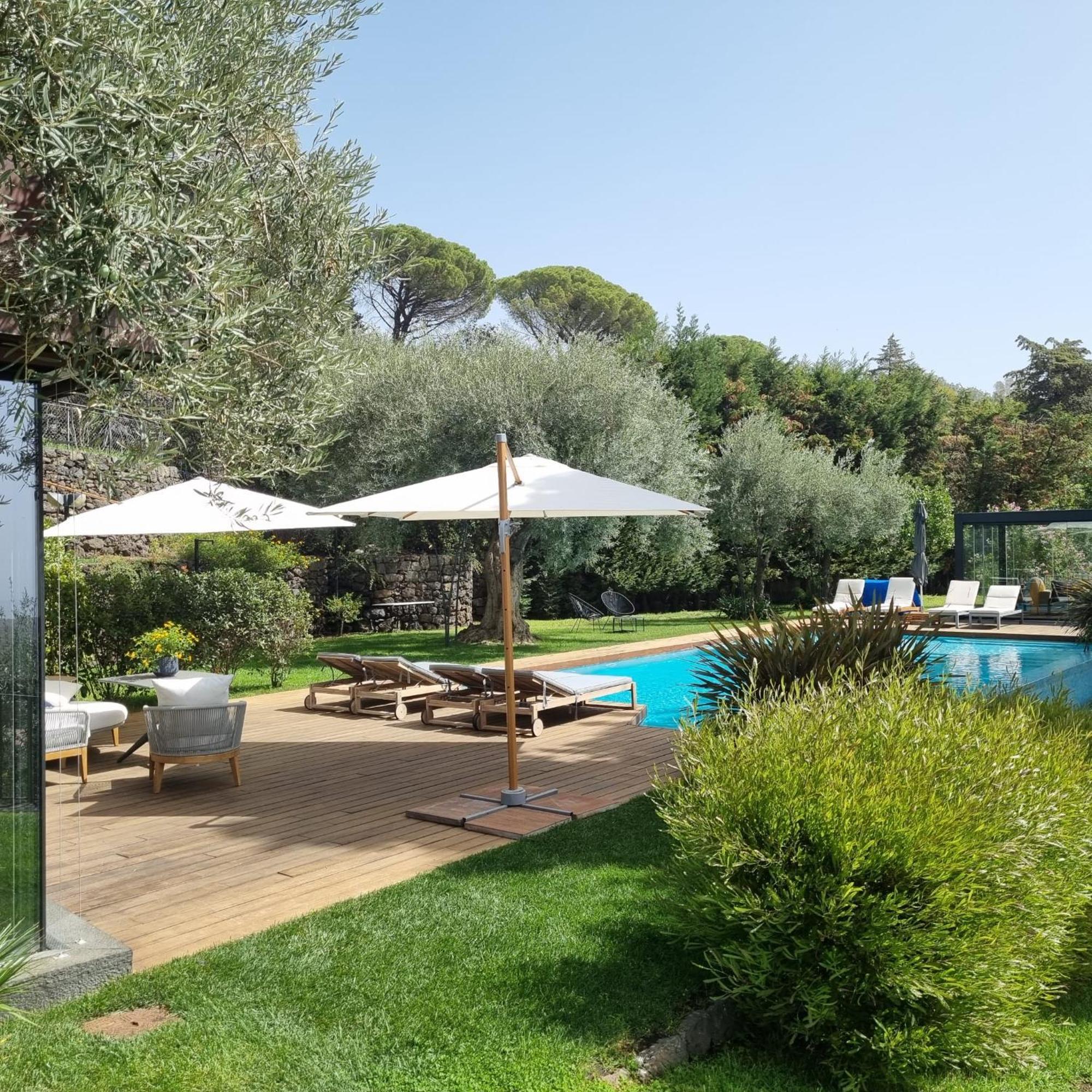 Scialaj Villa Di Lusso Sull'Etna Con Piscina E Vista Mare Ragalna Εξωτερικό φωτογραφία