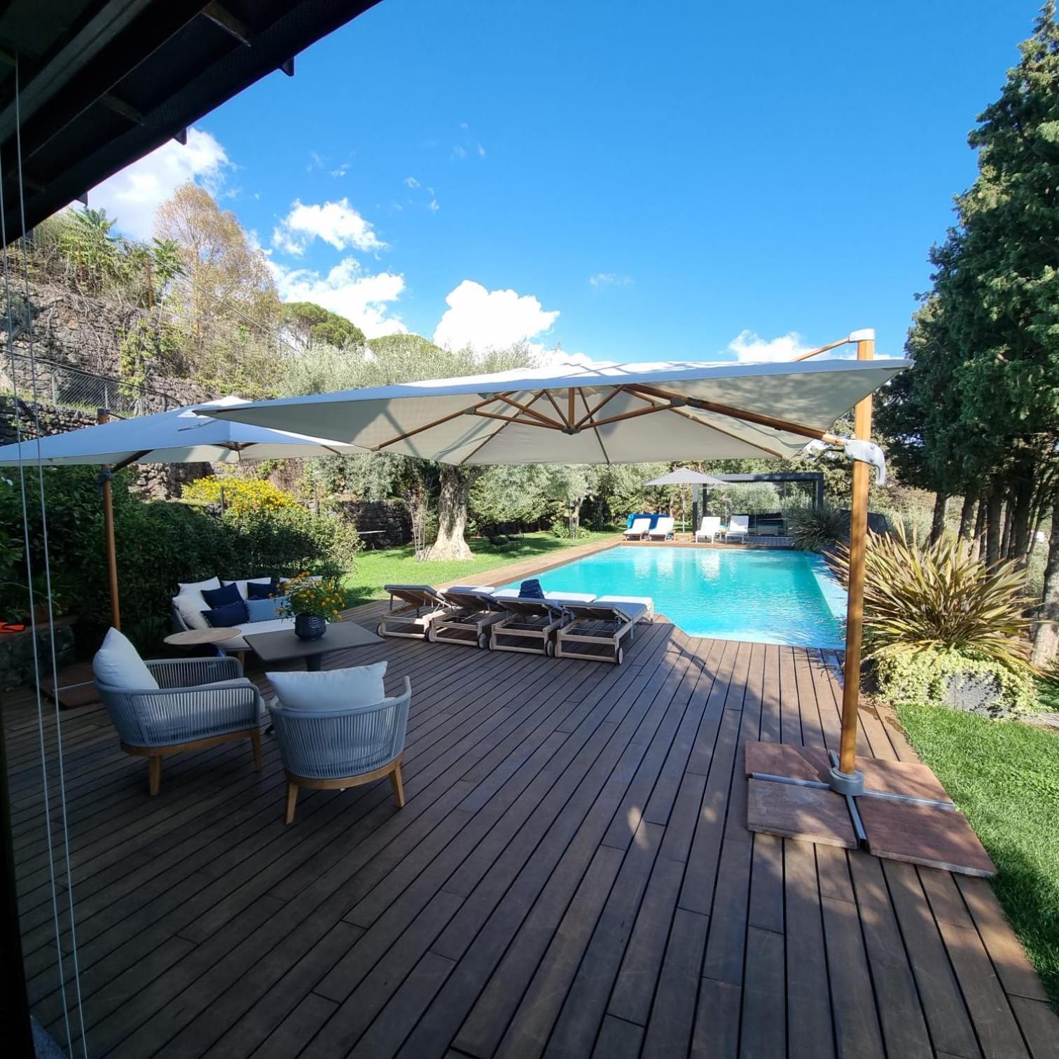 Scialaj Villa Di Lusso Sull'Etna Con Piscina E Vista Mare Ragalna Εξωτερικό φωτογραφία