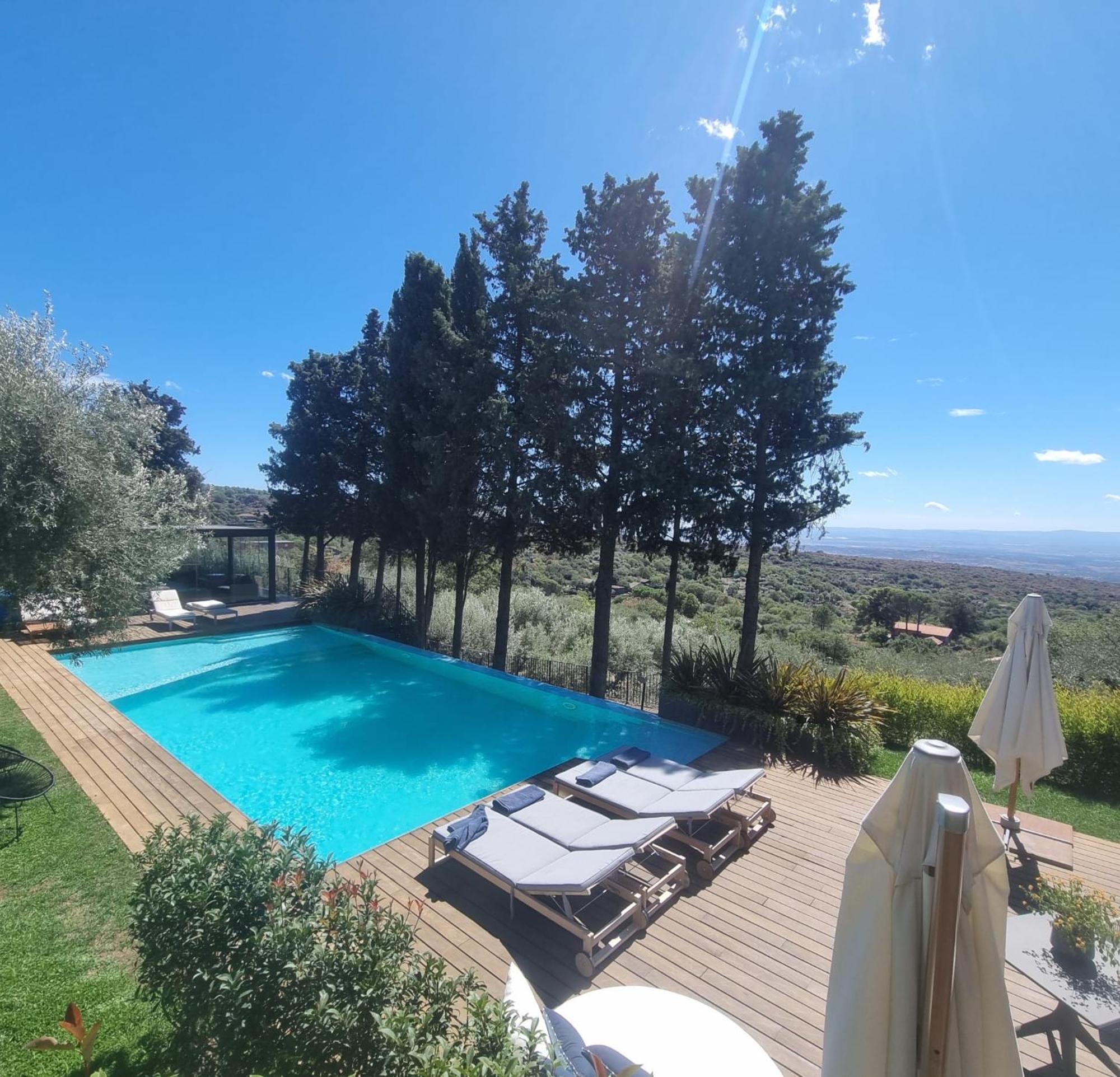 Scialaj Villa Di Lusso Sull'Etna Con Piscina E Vista Mare Ragalna Εξωτερικό φωτογραφία
